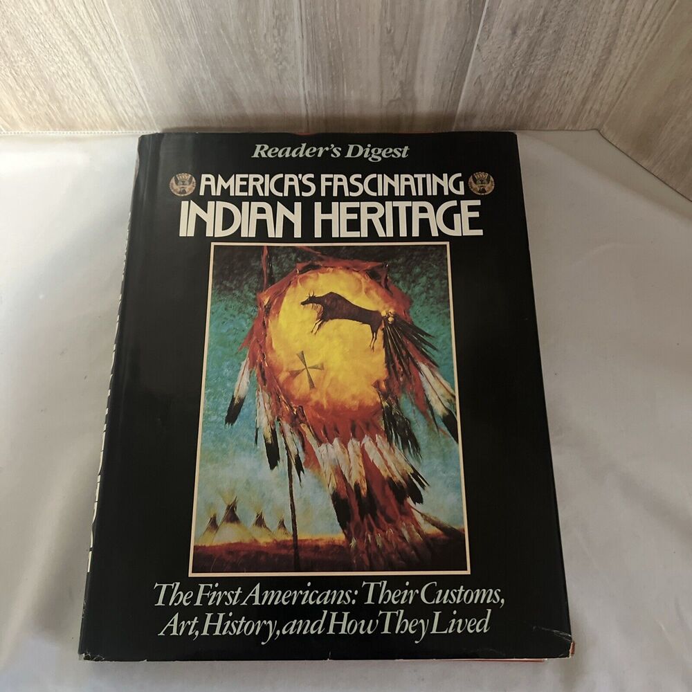 America's Fascinating Indian Heritage, 1990 HC/DJ (Readers's Digest) VG